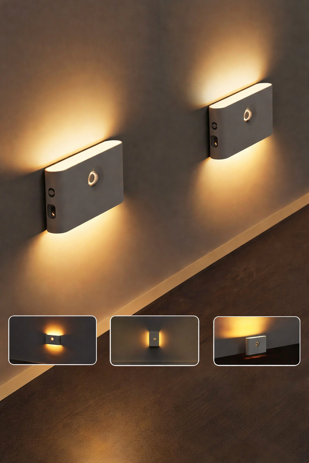 LumiSensor™ - Luz LED Inteligente con Sensor de Movimiento (Recargable)